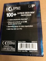Ultra Pro - Eclipse - 100+ 2-piece Deck Box - Blue